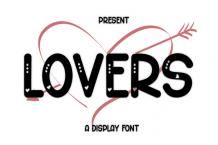 Lovers Font Free Download OTF TTF | DLFreeFont