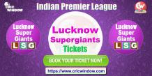 IPL Lucknow Supergients Tickets Booking 2025 - cricwindow.com 