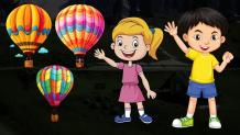 Magical Adventure: Hot Air Balloon Up in the Sky Poem & Rhymes for Kids - MiniMouseTV - Poem & Rhymes For Kids