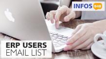 Who provides the most accurate ERP user email list in the USA?