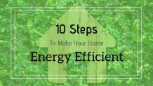 How to Make Your Home Energy Efficient 