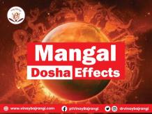 Mangal Dosha Effects