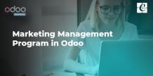   	Marketing Management Program in Odoo  