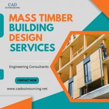 Mass Timber Building Design Services Provider - CAD Outsourcing Consultants