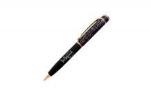 Black Matt Watermark Ball Pen