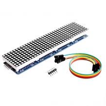 Buy MAX7219 LED Matrix Module 4 in 1 Display with 5P Line Module