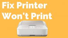 If Your Canon Printer Won't Print - Fix it Here