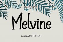 Melvine Font Free Download OTF TTF | DLFreeFont
