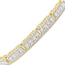 Men’s diamond and gold bracelet - Exotic Diamonds