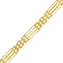 Gold bracelet for men - Exotic Diamonds