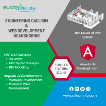 MEP Building Information Modeling - MEP BIM Modeling Services - MEP BIM Services - BIM MEP Prefabrication - AngularJs Web App Development