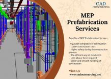 MEP Prefabrication Services Provider - CAD Outsourcing Consultants