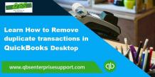 Remove Multiple Duplicate Transactions in QuickBooks Desktop