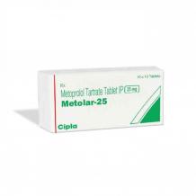 Buy Metolar 25mg Online  | Medypharma