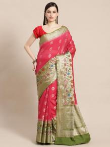 Chanderi and Maheshwari Silk Sarees