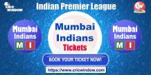 IPL Mumbai Indians Tickets Booking 2025 - cricwindow.com 