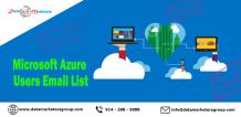 Microsoft Azure Users Email List | Data Marketers Group