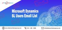 Microsoft Dynamics SL Users List | Data Marketers Group