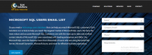 Microsoft SQL Users List