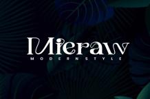 Mieraw Font