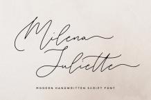 Milena Juliette Font Free Download OTF TTF | DLFreeFont