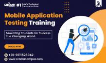 Mobile Application Testing Online Training in India