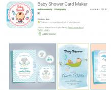 Baby shower invitation card maker apps free - Best free online APK file download site