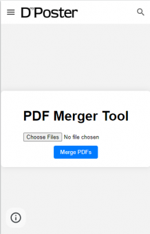 A Simple PDF Merger Tool Using JavaScript