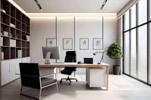 Innovative Commercial Office Interior Designs by Woodlighters in Coimbatore