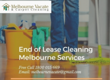 Melbourne Vacate & Carpet Cleaning Announces an Affordable End of Lease Cleaning Melbourne