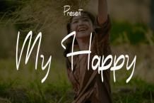 My Happy Font Free Download OTF TTF | DLFreeFont