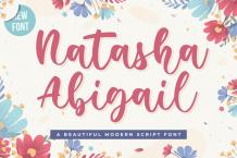 Natasha Abigail Font Free Download OTF TTF | DLFreeFont