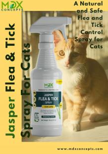 Natural Flea and Tick Repellent for Cats