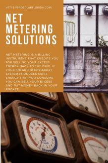 Net Metering Solution | Prosolarflorida