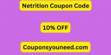 10% OFF Netrition Coupon Code - January 2024 (*NEW*)