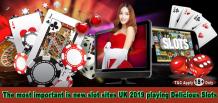 The most important is new slot sites UK 2019 playing Delicious Slots