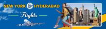 Cheap Flight Tickets from New York (NYC) to Hyderabad (HYD)