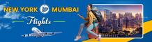 Find New York to Mumbai Flights at Cheapest Rate with Us