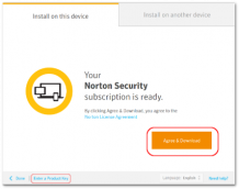 Norton.com/setup - Enter Product Key - www.norton.com/setup