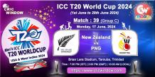 New Zealand vs Papua New Guinea Live ICC T20 World Cup 2024 - cricwindow.com 