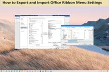 How to Export and Import Office Ribbon Menu Settings &#8211; Canon.com/ijsetup | Download Canon Printer Drivers, Software and Manuals