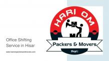 PPT - Best Office Shifting Service in Hisar - Hari Om Packers and Movers PowerPoint Presentation - ID:11427471