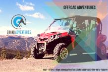 Off Road Side by Side ATV tours at Grandadventures