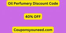 40% Off Oil Perfumery Discount Code - NOV 2024 (*NEW*)