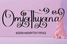 Omjathyana Font Free Download OTF TTF | DLFreeFont