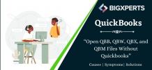 Open QBB, QBW, QBX, and QBM Files Without Quickbooks