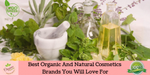 organic and natural cosmetics