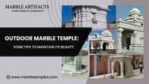 Outdoor Marble Temple: Some Tips to Maintain Its Beauty