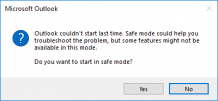Troubleshooting Outlook Couldn&#039;t Start Last Time Safe Mode Could Help You