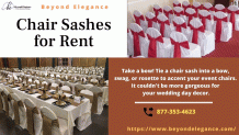 Chair Sashes for Rent — ImgBB